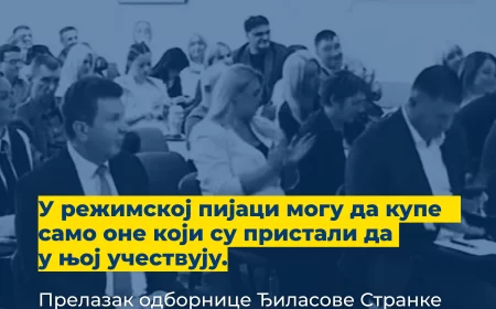 Gradski odbor Demokratske stranke Šabac: U režimskoj pijaci mogu da kupe samo one koji u njoj učestvuju