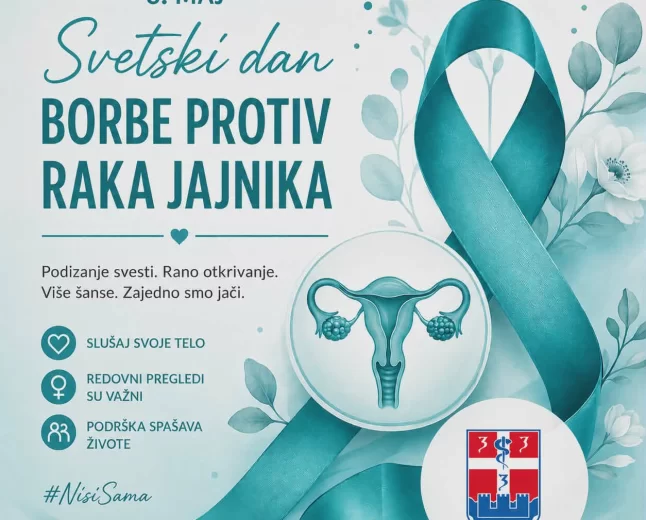8. maj Svetski dan borbe protiv raka jajnika