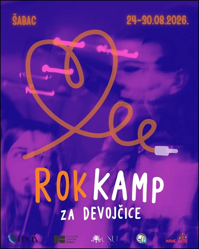Nove generacije rokerki stižu u Šabac: Konkurs za Rok kamp otvoren do 3. jula