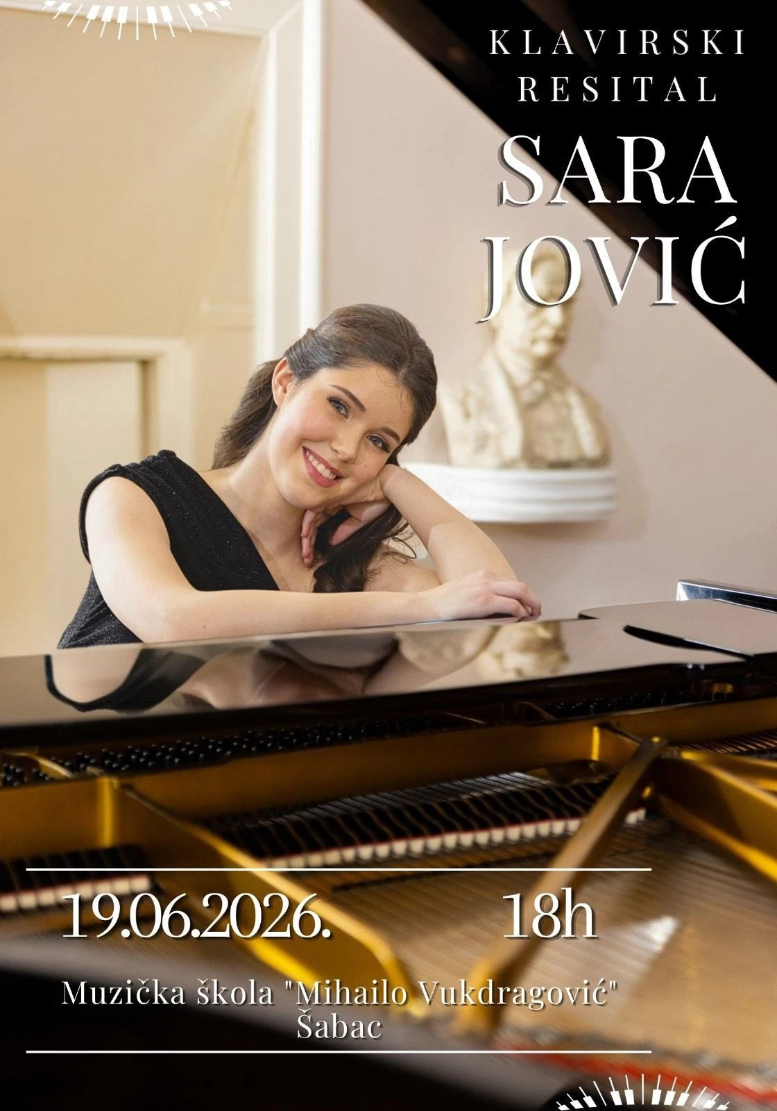 Sara Jović nastupa u Šapcu u okviru junske koncertne turneje