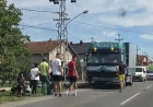 Sudar kvada i kamiona u Jevremovcu
