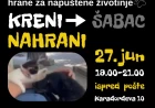 Humanitarna akcija „KRENI-NAHRANI“ danas u Šapcu: Prikupljanje hrane za napuštene pse