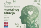 Jun- Nacionalni mesec mentalnog zdravlja
