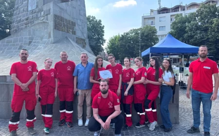 MEĐUREGIONALNO TAKMIČENjE U PRUŽANjU PRVE POMOĆI 
