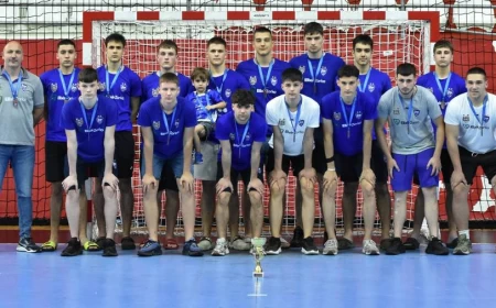 Bronza sija kao zlato: Mladi rukometaši Metaloplastike treći u Srbiji!