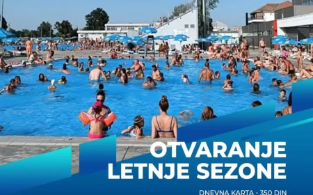 Kupališna sezona na Gradskom bazenu počinje 15. juna