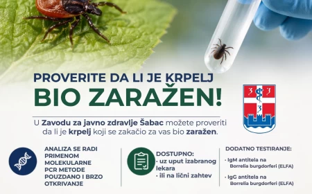 Proverite da li je krpelj bio zaražen!