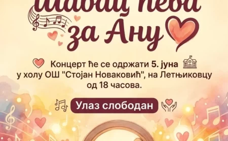 Humanitarni „Muzički vikend“ za Anu Antonić u OŠ „Stojan Novaković“