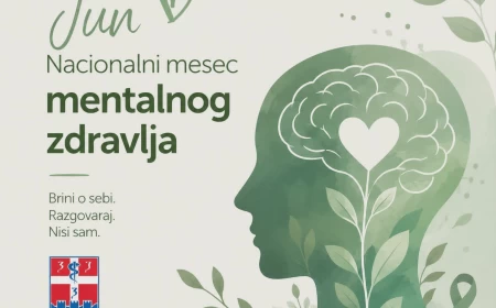 Jun- Nacionalni mesec mentalnog zdravlja