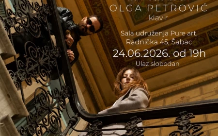 Promocija albuma „Ante Grgin – Sonate“ u Šapcu: Koncert Đorđa Kujundžića i Olge Petrović uz slobodan ulaz