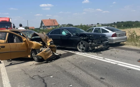 U saobraćajnoj nesreći kod Cerovca sedam osoba povređeno