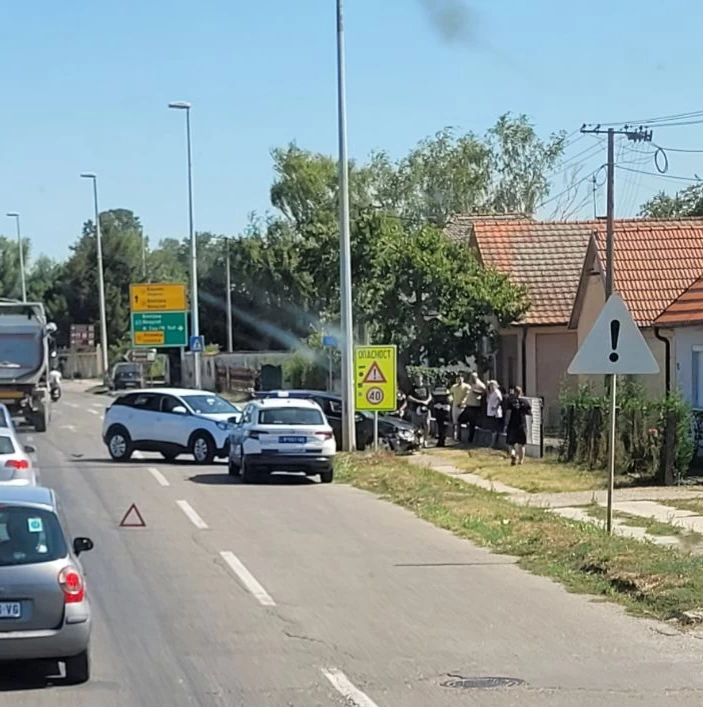Dve osobe povređene u saobraćajnoj nezgodi