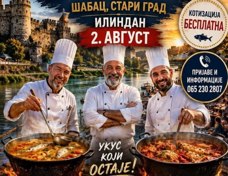 Šabac domaćin gurmanima iz cele Srbije: Takmičenje u kuvanju ribljeg paprikaša i čorbe