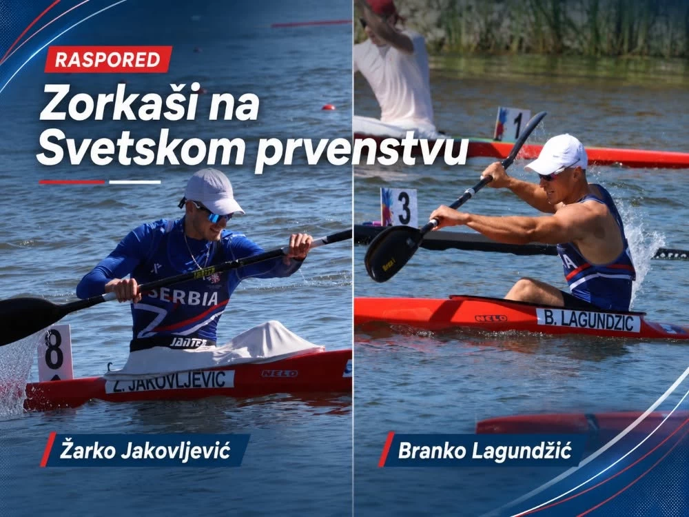ŽARKO JAKOVLJEVIĆ I BRANKO LAGUNDŽIĆ IZ KK ZORKE NA SVETSKOM PRVENSTVU U POZNANJU