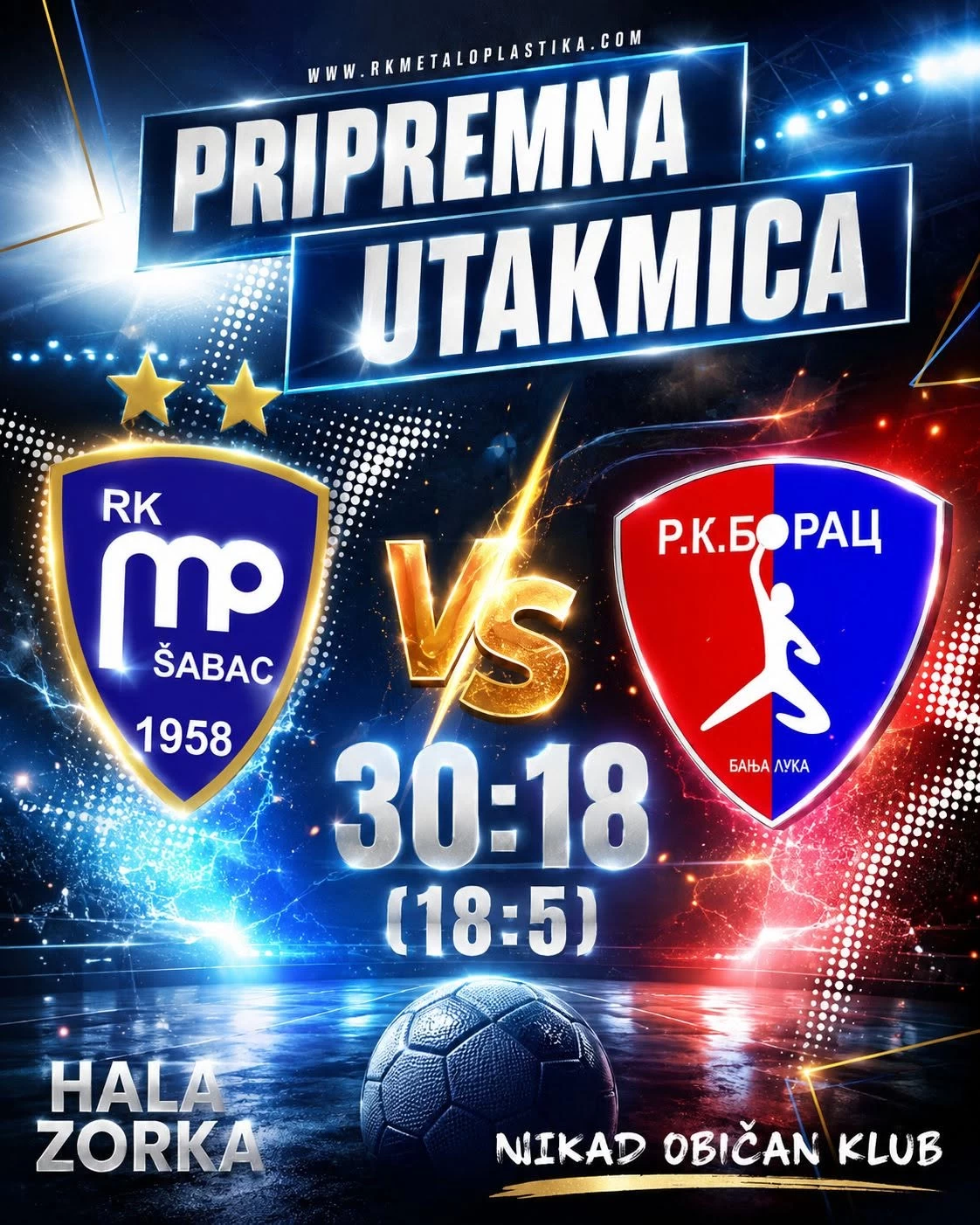 Metaloplastika ubedljiva protiv Borca u drugoj pripremnoj utakmici