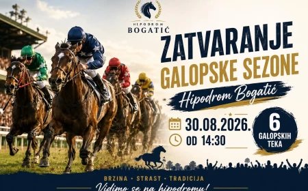 Galopska sezona stiže do kraja: Završnica u nedelju na hipodromu u Bogatiću