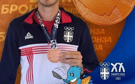 Žarko Jakovljević osvojio bronzu na Mediteranskim igrama
