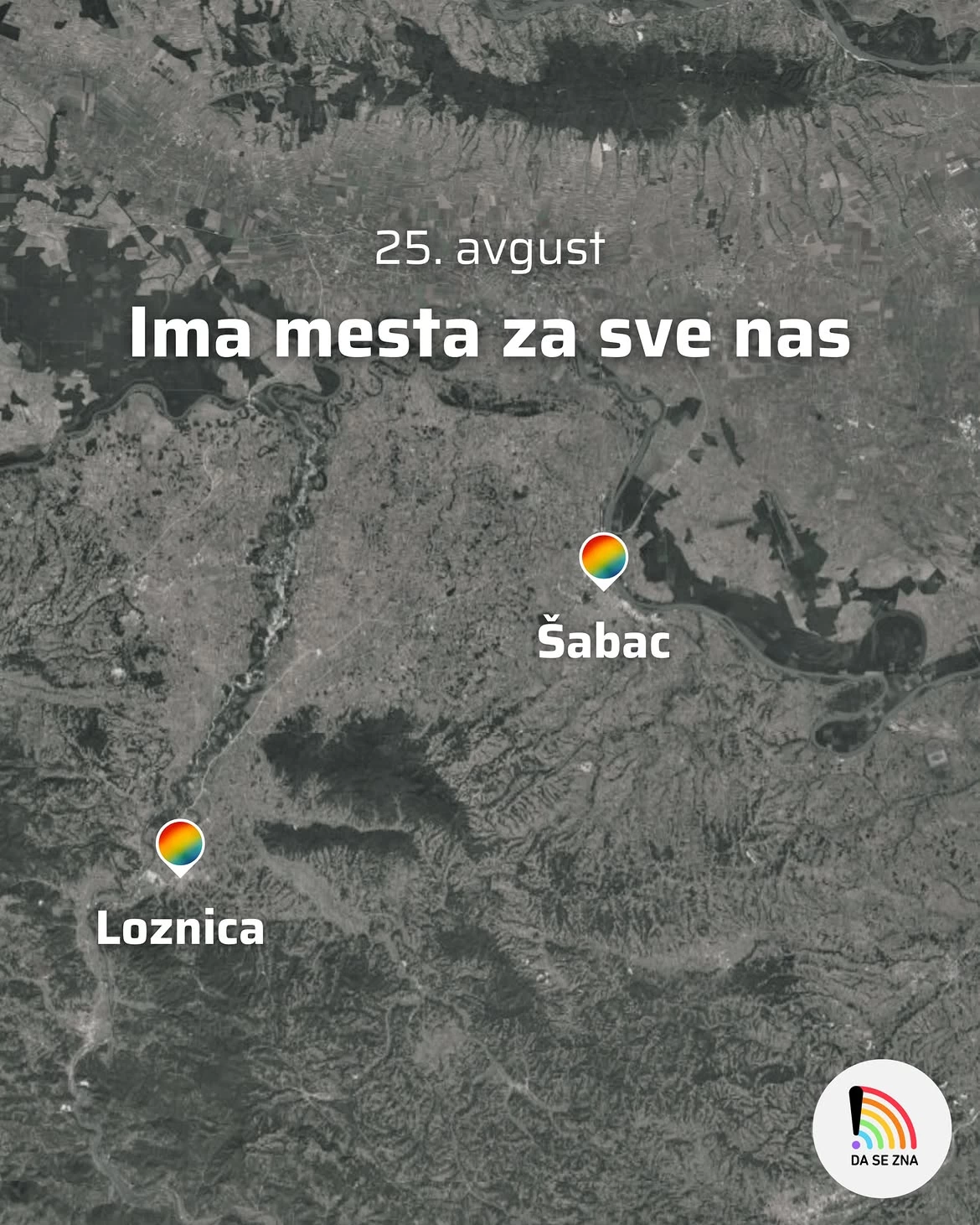 „Srbija je sekularna država“: „Da se zna“ traži bezbedno održavanje Prajd karavana u Šapcu i Loznici