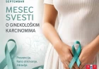 Septembar - mesec svesti o ginekološkim karcinomima