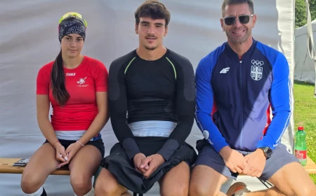 Andrea Vukašinović deveta, Aljoša Stevanović 12. na Olimpijskim nadama