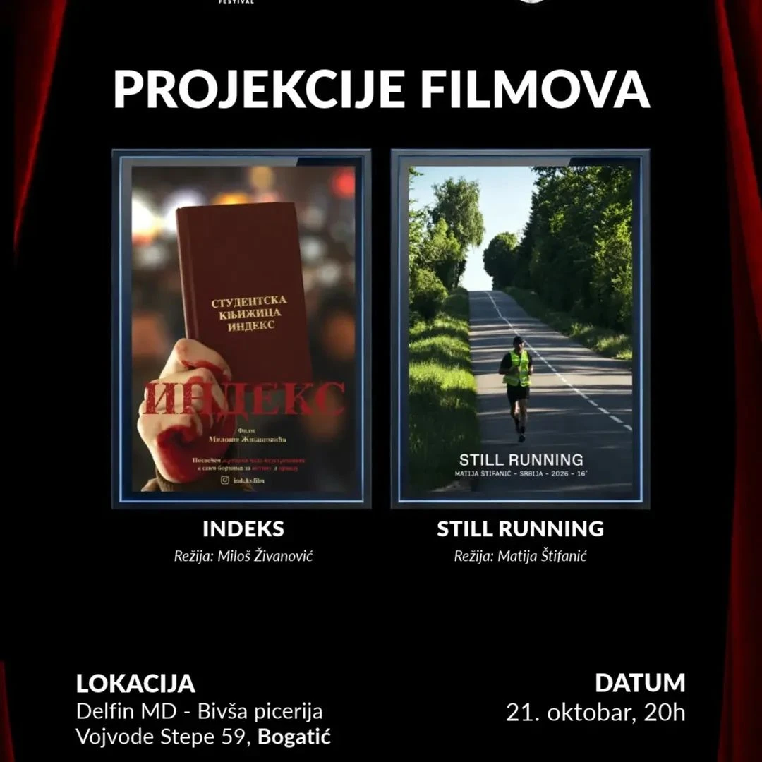 Večeras u Bogatiću projekcija dva filma u okviru Bleklist festivala