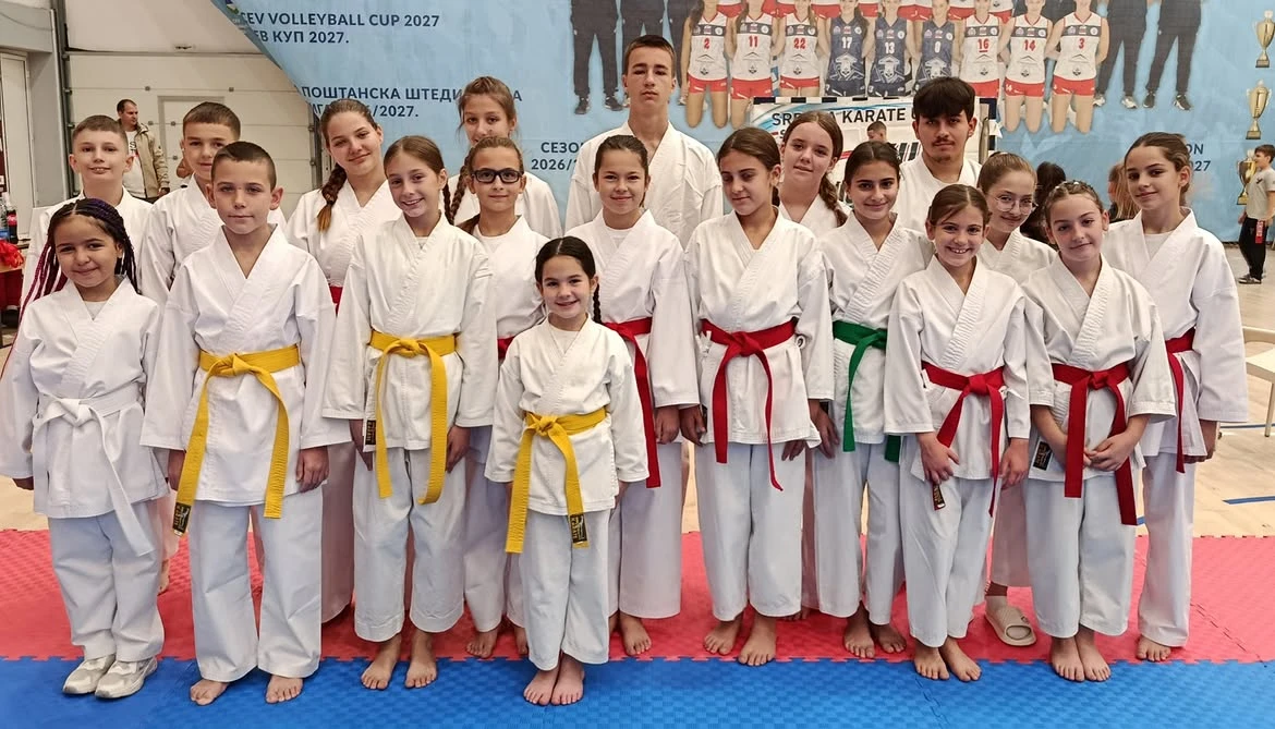 Karate klub „Mladost“ iz Šapca najuspešniji na Kupu Srbije