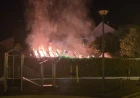 Požar u blizini Trga šabačkih žrtava: Vatra zahvatila travu i objekat