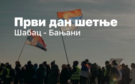 Studenti i građani sutra peške kreću iz Šapca ka Beogradu: Prva etapa do Banjana