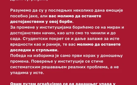 Četvoro građana ušlo u kabinet gradonačelnika Šapca, Pajić pozvao policiju – studenti se ogradili od ovog poteza