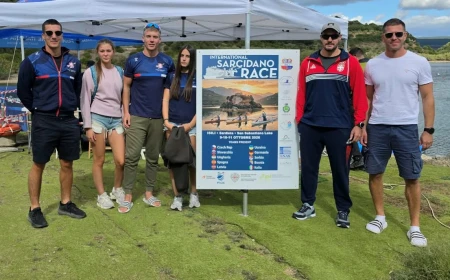Sedam medalja za Zorkaše na međunarodnoj regati Sarcidano Race u Italiji