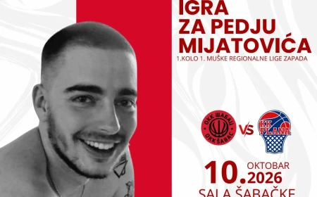 OKK Šabac otvara sezonu u čast Predraga Mijatovića