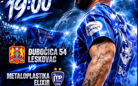 Metaloplastika večeras gostuje Dubočici u Leskovcu 